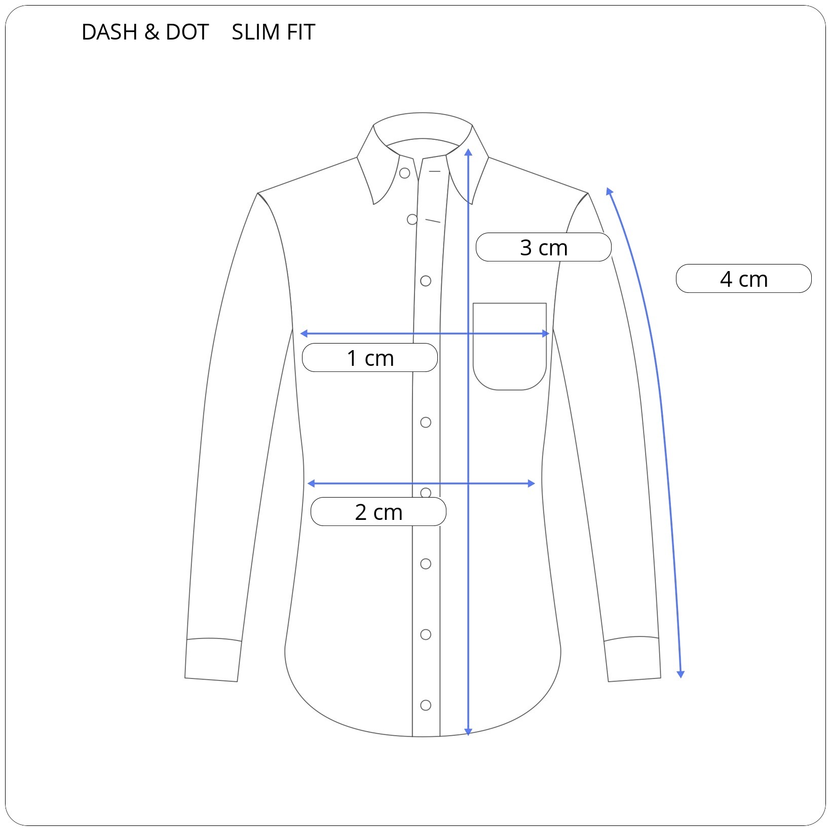 Ανδρικό Πουκάμισο Σχεδιαστό Slim Fit DASH & DOT (20601)