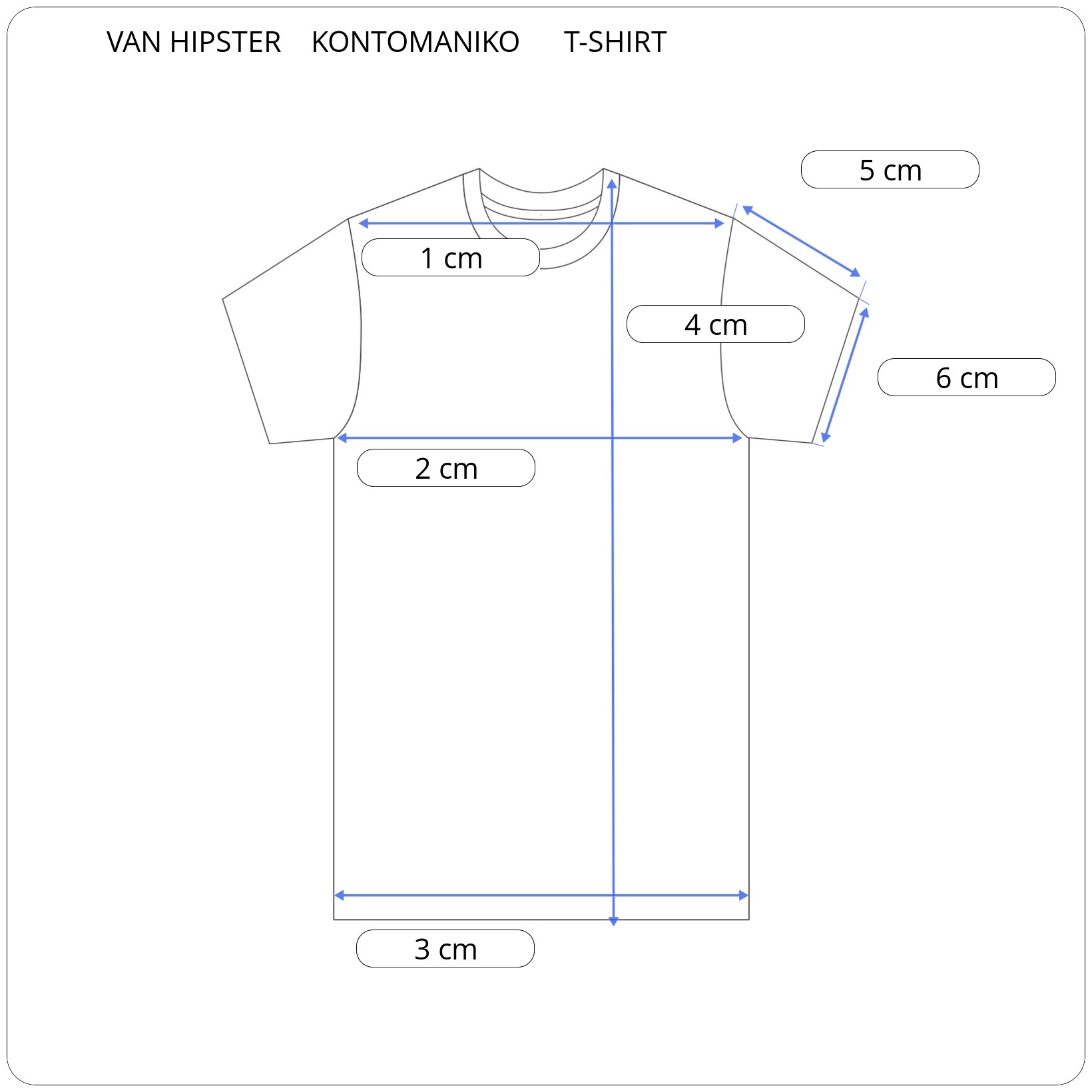Ανδρικό T-Shirt Μονόχρωμο Με Στάμπα Comfort Fit VAN HIPSTER (71929)