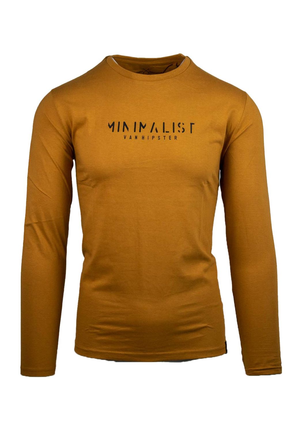 Ανδρικό T-Shirt Μακρυμάνικο 71836 Κίτρινο