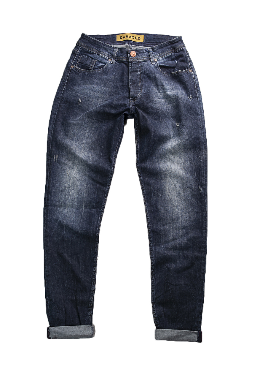 Ανδρικό Jeans Slim Fit DAMAGED US36C