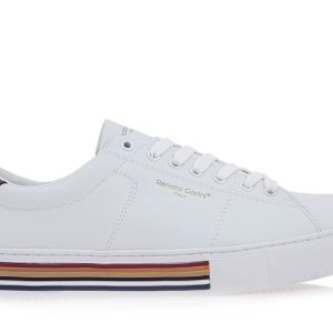 Ανδρικό Sneakers Δερμάτινο RENATO GARINI (219) O5700219 Λευκό